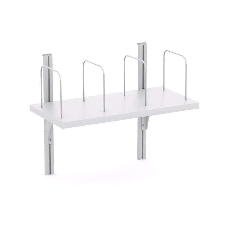 STUDIO Scn hung shelf w/Droppers 600x300
