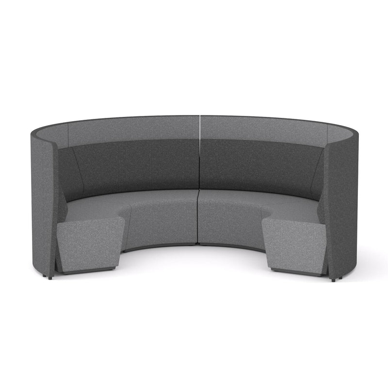 Motion Arc 4 Walls Charcoal/Stone