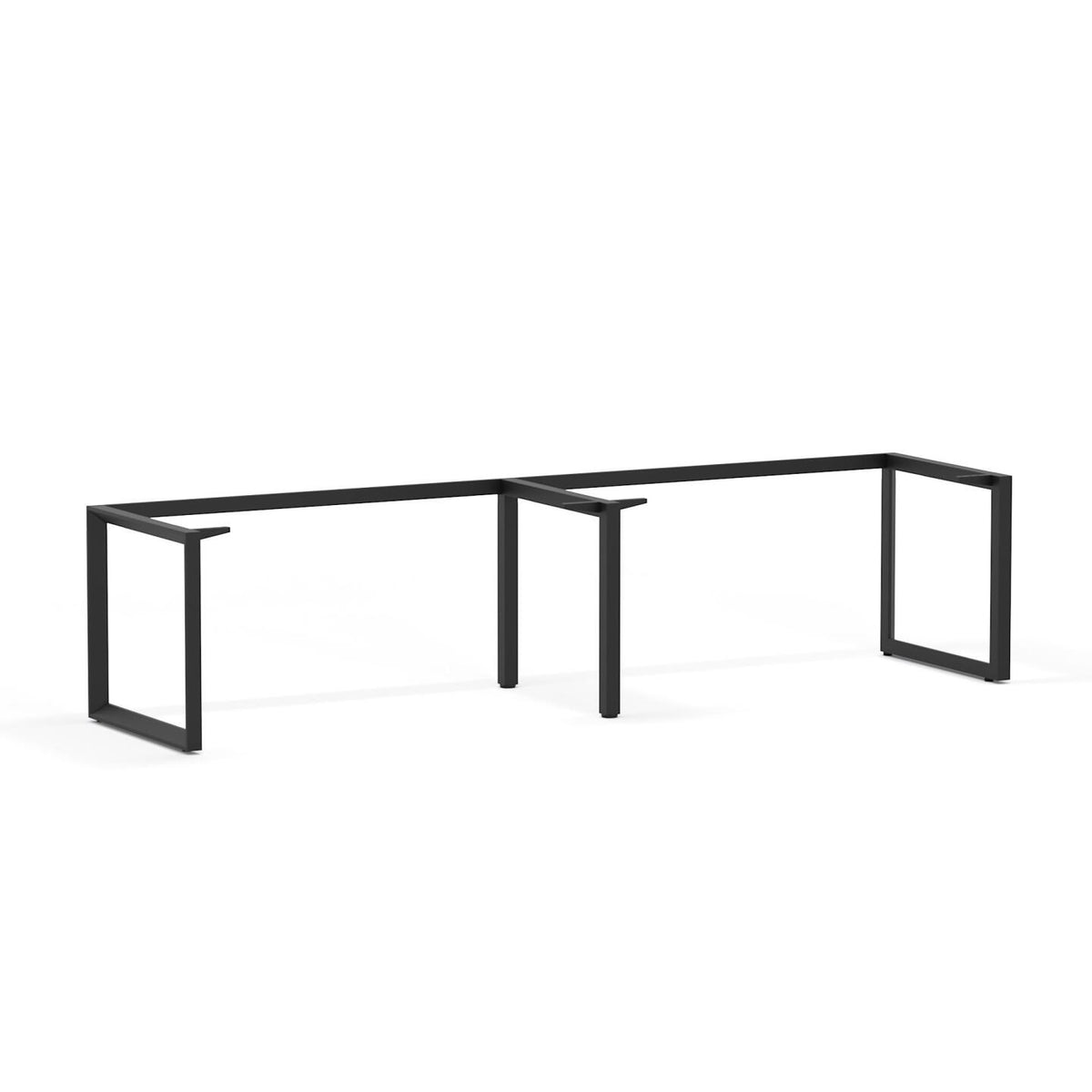 Anvil 2-Person Single-sided Desk Workstation Frame Only