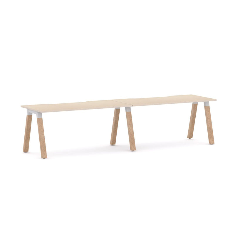 Plantation 2-Person Single-sided Desk Workstation