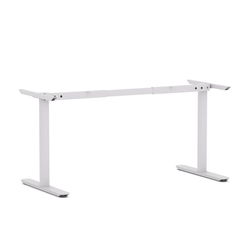 Agile Fixed Round Straight Workstation Frame Only