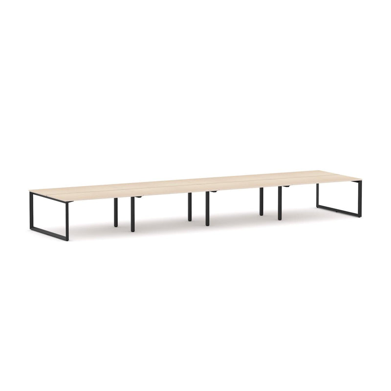 Anvil 8-Person Double-sided Desk Workstation