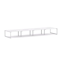 Anvil 8-Person Double-sided Desk Workstation