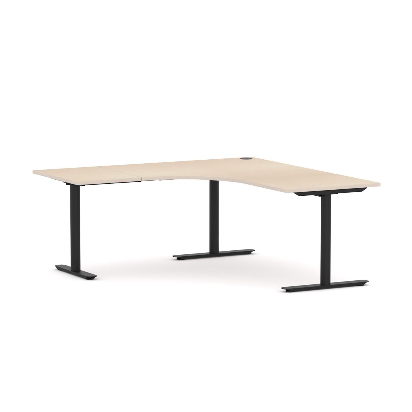 Agile Fixed Round 90° Workstation