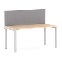 Axis 1 User Single Desk, 50x50mm Square Leg Design. Includes: Edge25 Screen