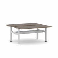 Klass Fixed 2-Person Double-sided Desk Workstation