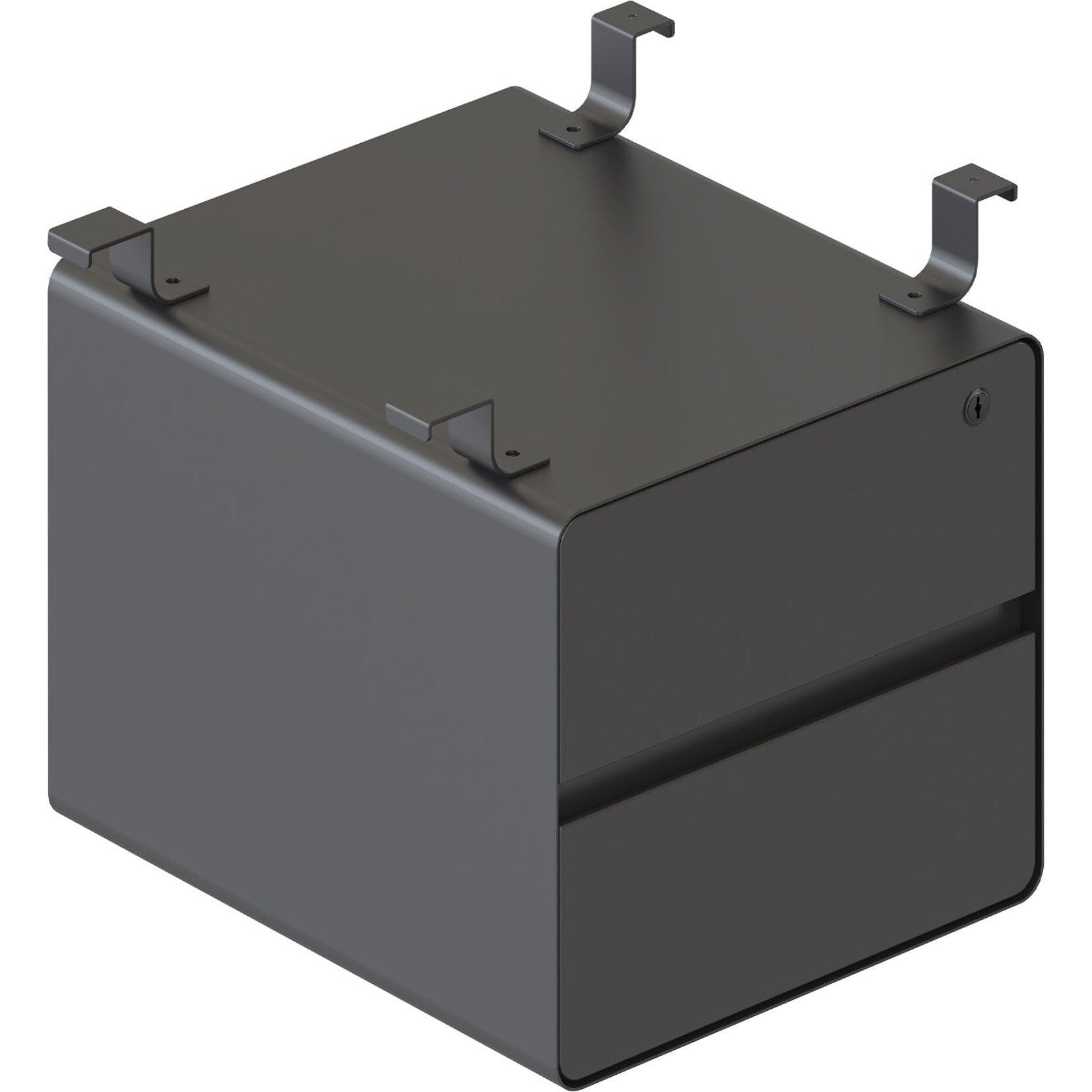 Deluxe Infinity 2 Drawer Hanging Pedestal