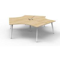 Infinity 120 Degree Workstation – Eternity Leg