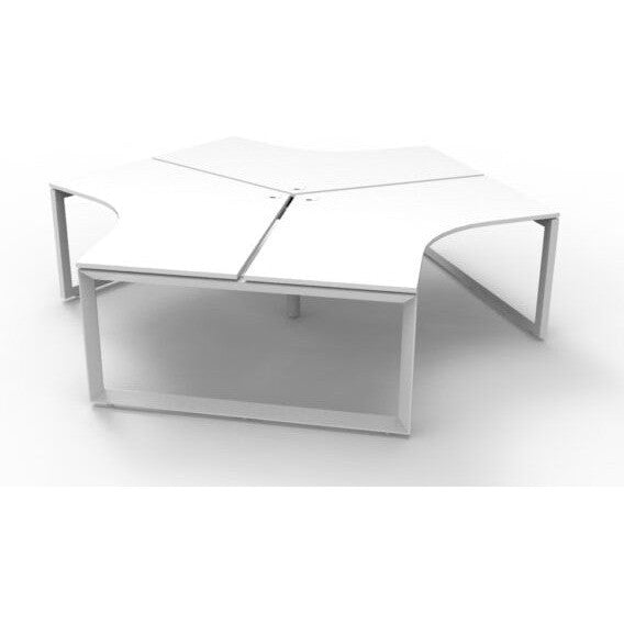 Infinity 120 Degree Workstation – Loop Leg