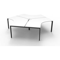 Infinity 120 Degree Workstation – Profile Leg