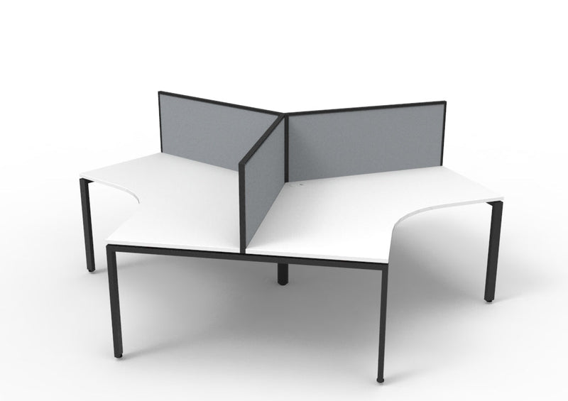 Infinity 120 Degree Workstation – Profile Leg