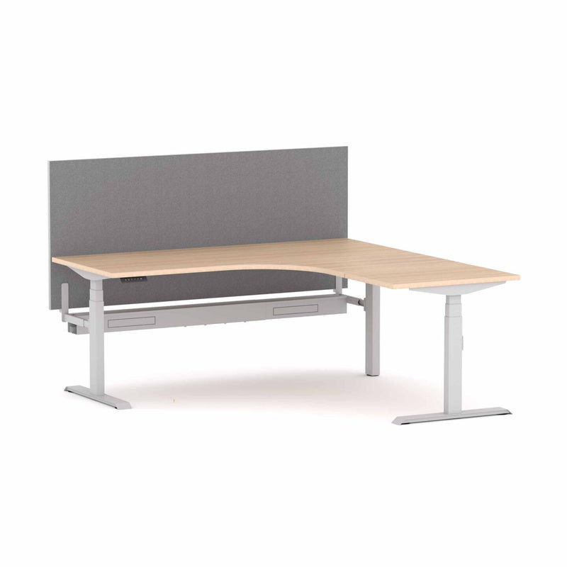 Klass 3C/2M Electric 90Deg Workstation With Edge25 Screen