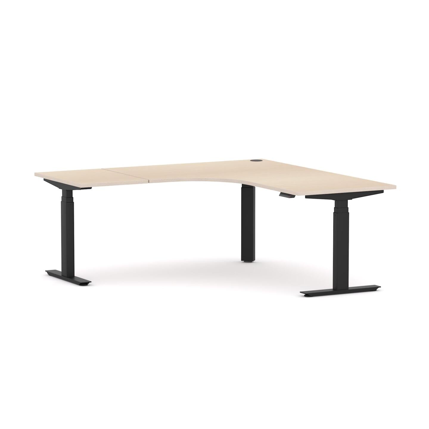 AgileMotion+ 3C/2M Electric Rectangle 90° Workstation