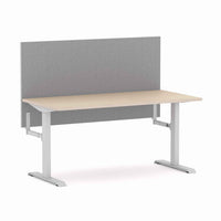 Klass Fixed Straight Workstation with Edge25 Screen