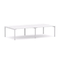 Axis 4-Person Double-sided Desk Workstation