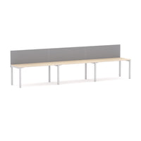 Axis 3 User Single-Sided Desks, 50x50mm Square Leg Design. Includes: Edge25 Screen