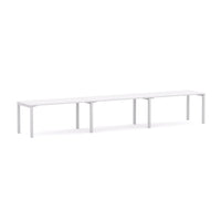 Axis 3-Person Single-sided Desk Workstation