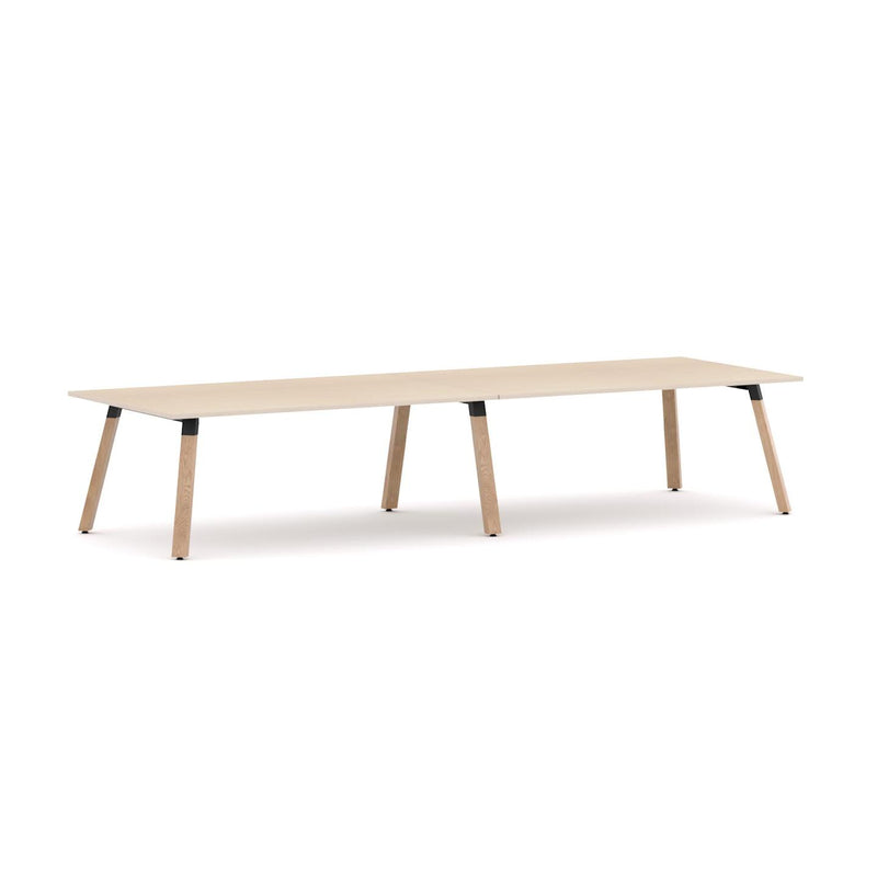 Plantation Boardroom Table 6 LegHousing, Oak Legs