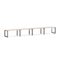 Anvil 4-Person Single-sided Desk Workstation