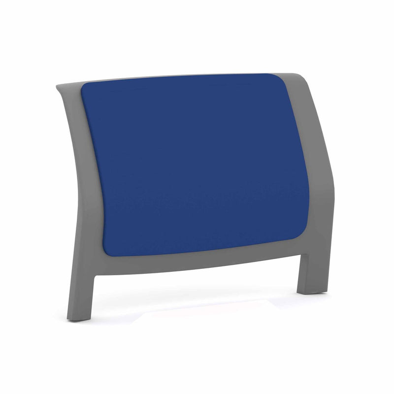 Game Chair Back Shell with Fabric Insert