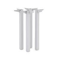 Axis Table Post Leg Set with 2 x angle fixings for worktop