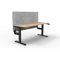 Boost Crank Single Sided Workstation with Eco Panel Screen