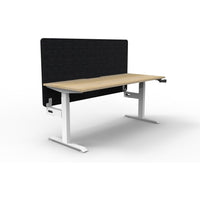 Boost Crank Single Sided Workstation with Eco Panel Screen