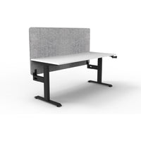 Boost Crank Single Sided Workstation with Eco Panel Screen