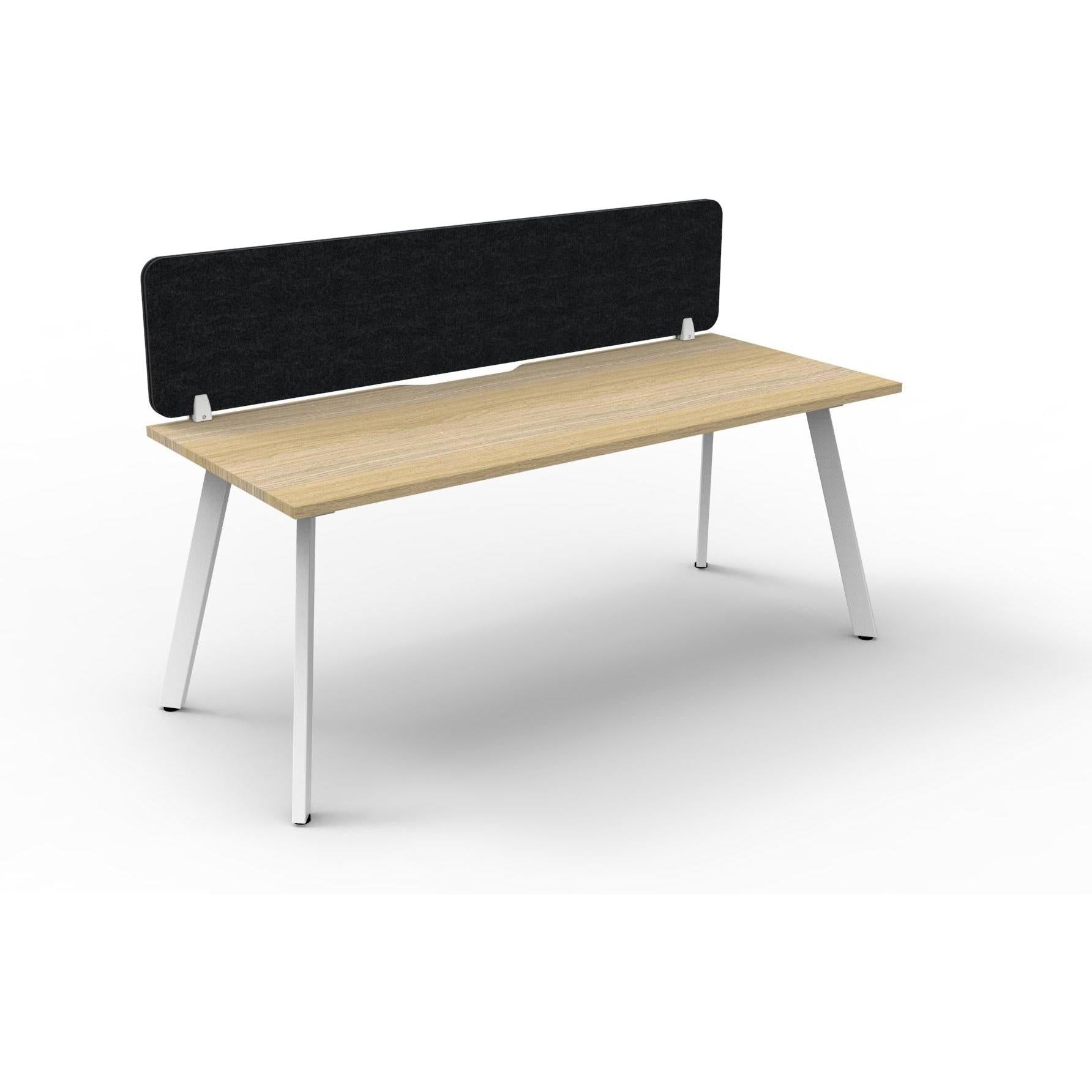 Eternity Single Sided Workstation with Eco Panel Screen - 1 Person