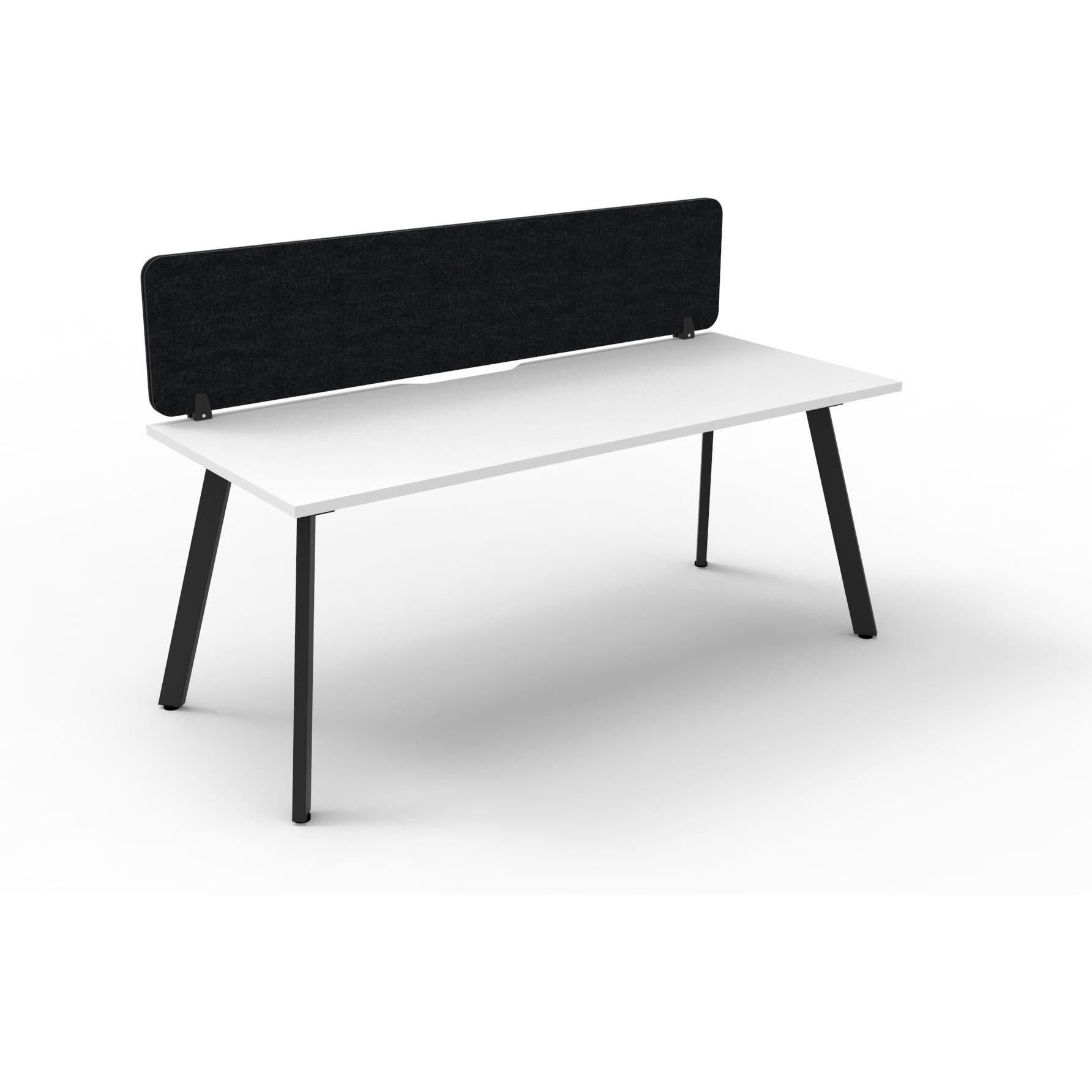 Eternity Single Sided Workstation with Eco Panel Screen - 1 Person