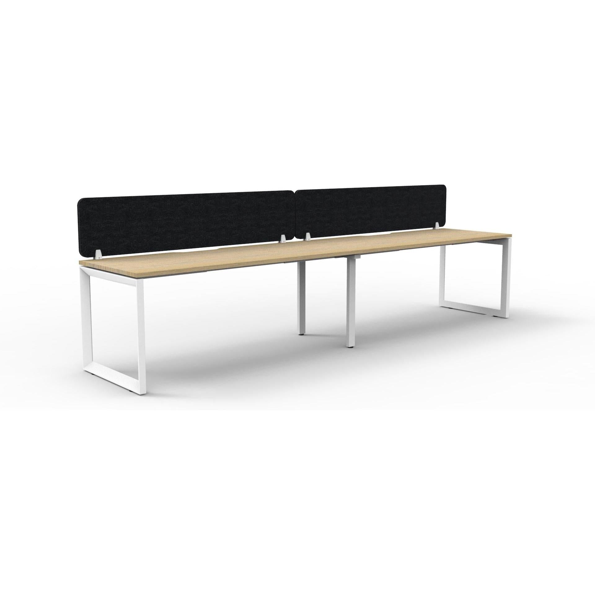 Infinity Single Sided Loop Leg Workstation - 2 Persons