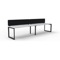 Infinity Single Sided Loop Leg Workstation - 2 Persons