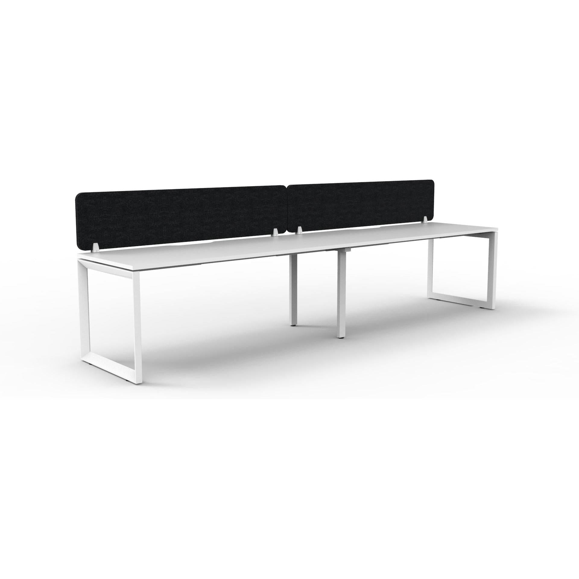 Infinity Single Sided Loop Leg Workstation - 2 Persons