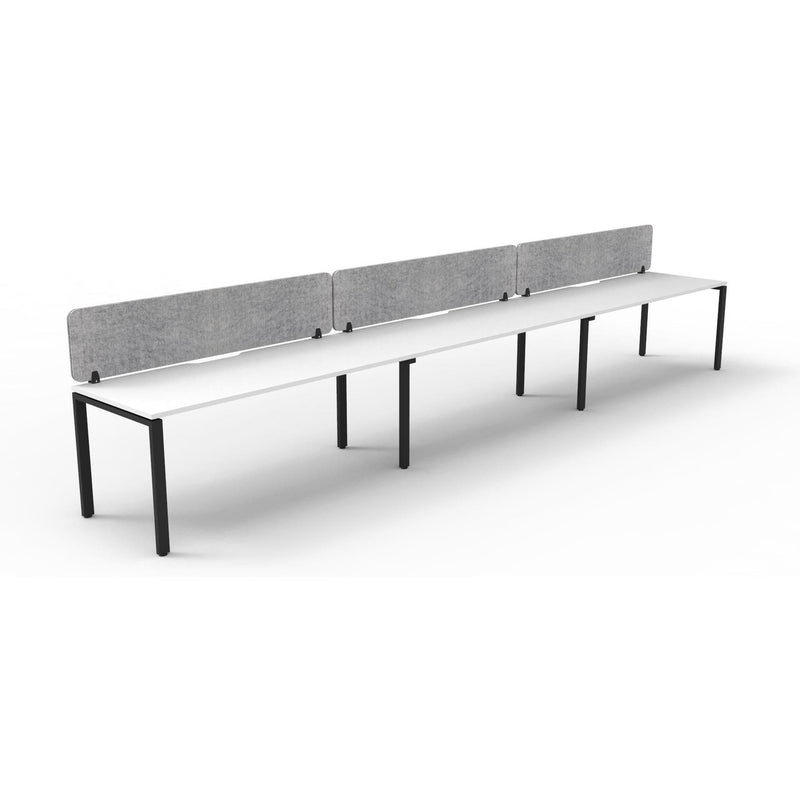 Infinity Single Sided Profile Leg Workstation - 3 Persons