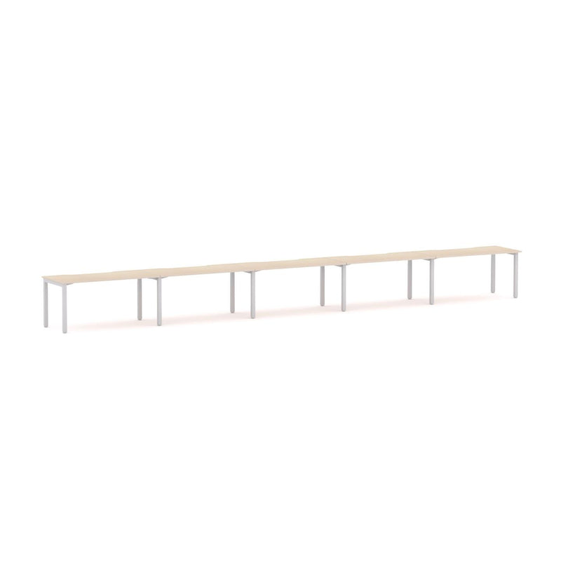 Axis 5-Person Single-sided Desk Workstation