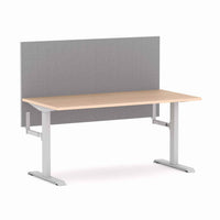 Klass Fixed Straight Workstation with Edge25 Screen