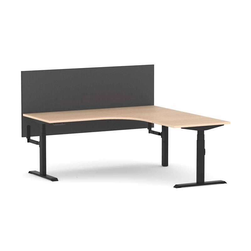 Klass 3C/2M Electric 90Deg Workstation With Edge25 Screen