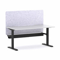 Klass Fixed Straight Workstation with AcoustiQ Screen