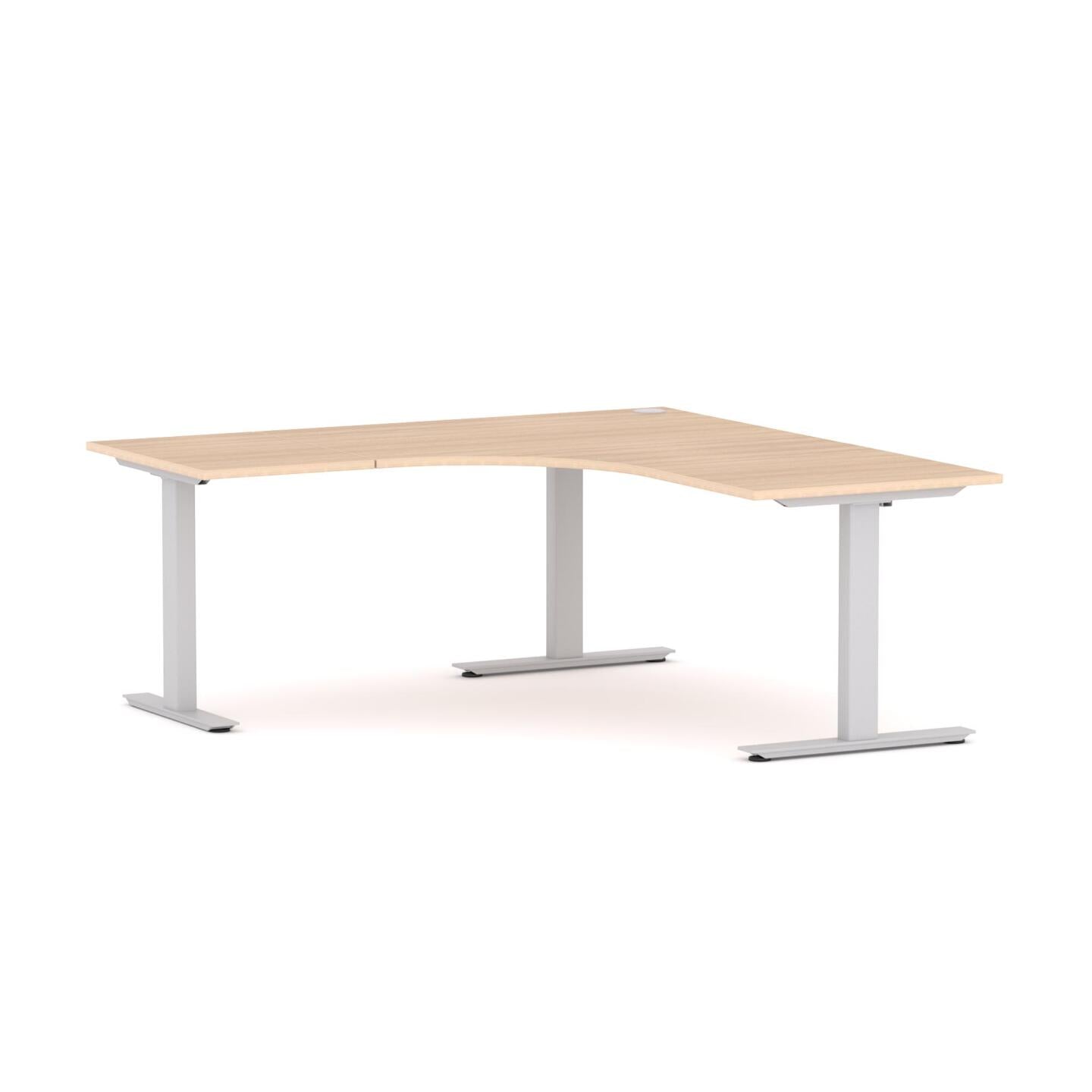 Agile Fixed Rectangle 90° Workstation