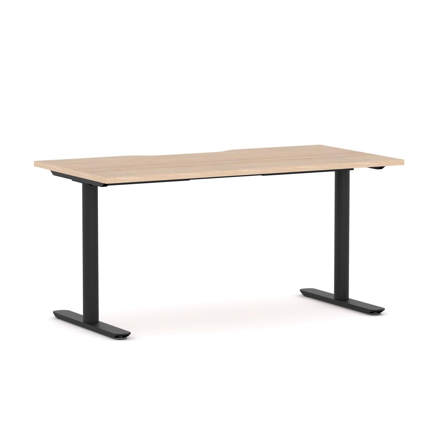 Agile Fixed Round Straight Workstation