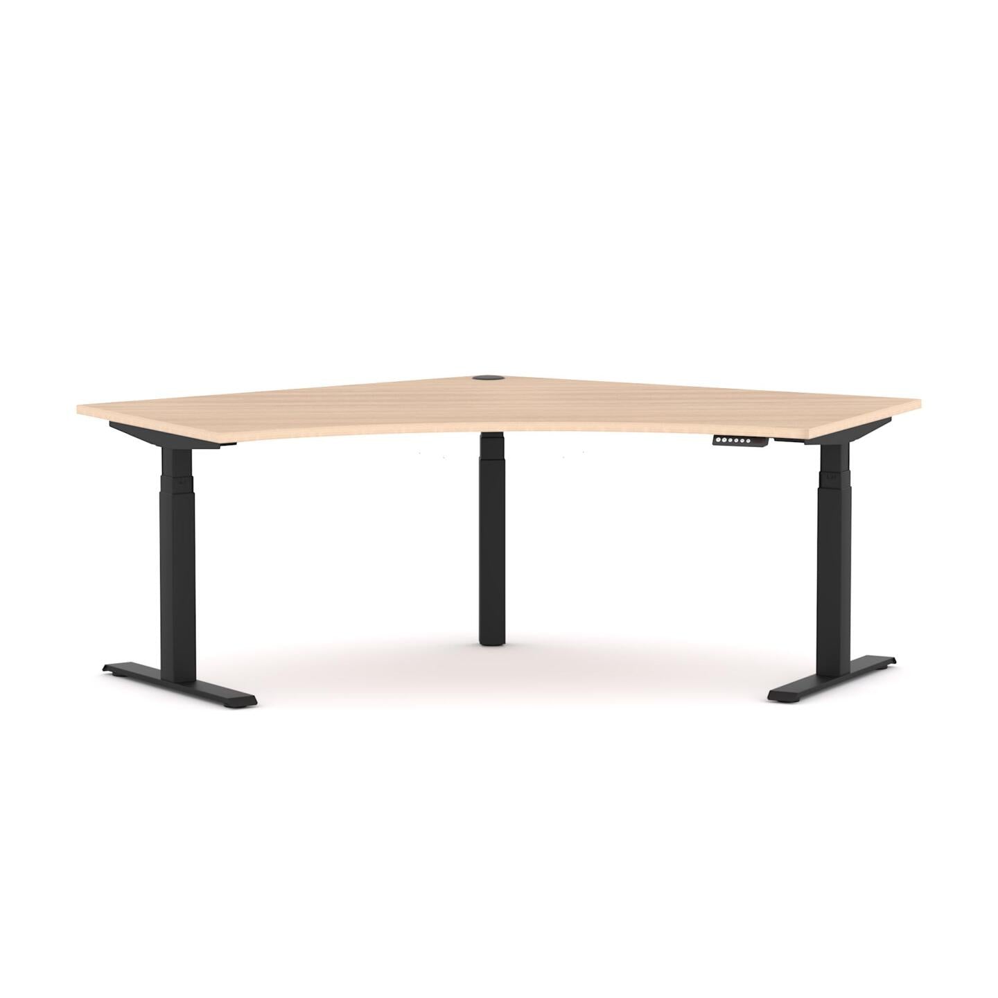 AgileMotion+ 3C/2M Electric Rectangle 120° Workstation