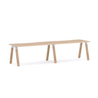 Plantation 2-Person Single-sided Desk Workstation