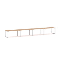 Anvil 4-Person Single-sided Desk Workstation