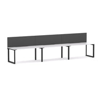 Anvil 3 User Single-Sided Desks, 50x50mm Triangular Loop Leg Design. Includes: Edge25 Screen