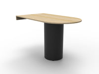D-End Table Top & 1050H Drum Base
