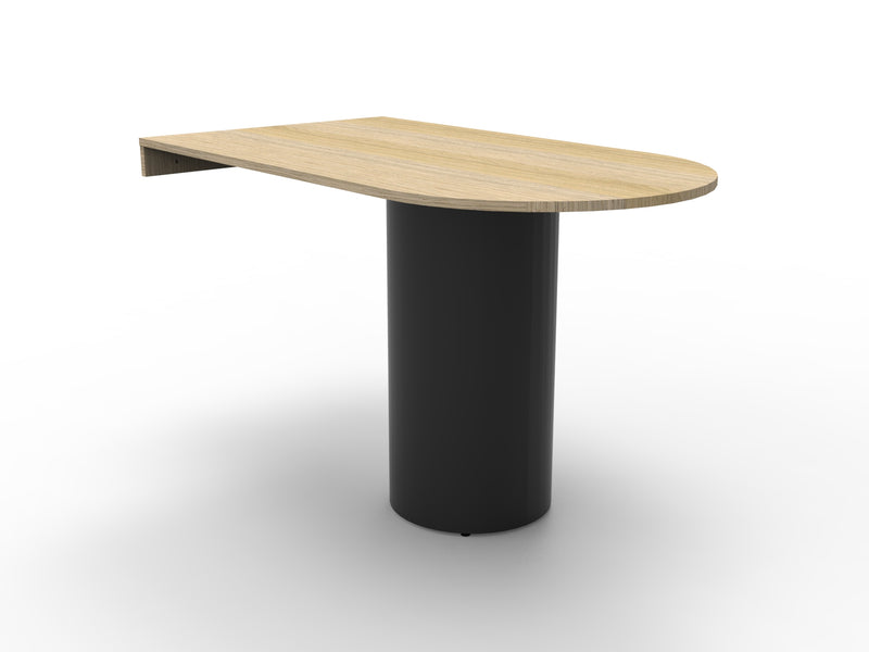 D-End Table Top & 1050H Drum Base