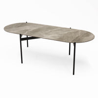 Nido Stone Oval Coffee Table