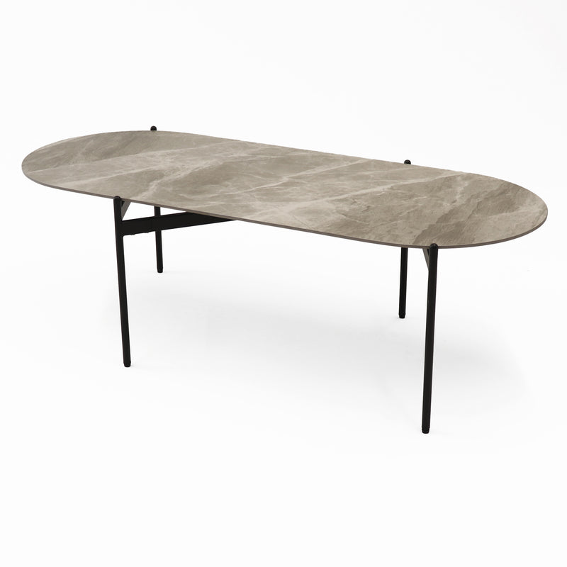 Nido Stone Oval Coffee Table