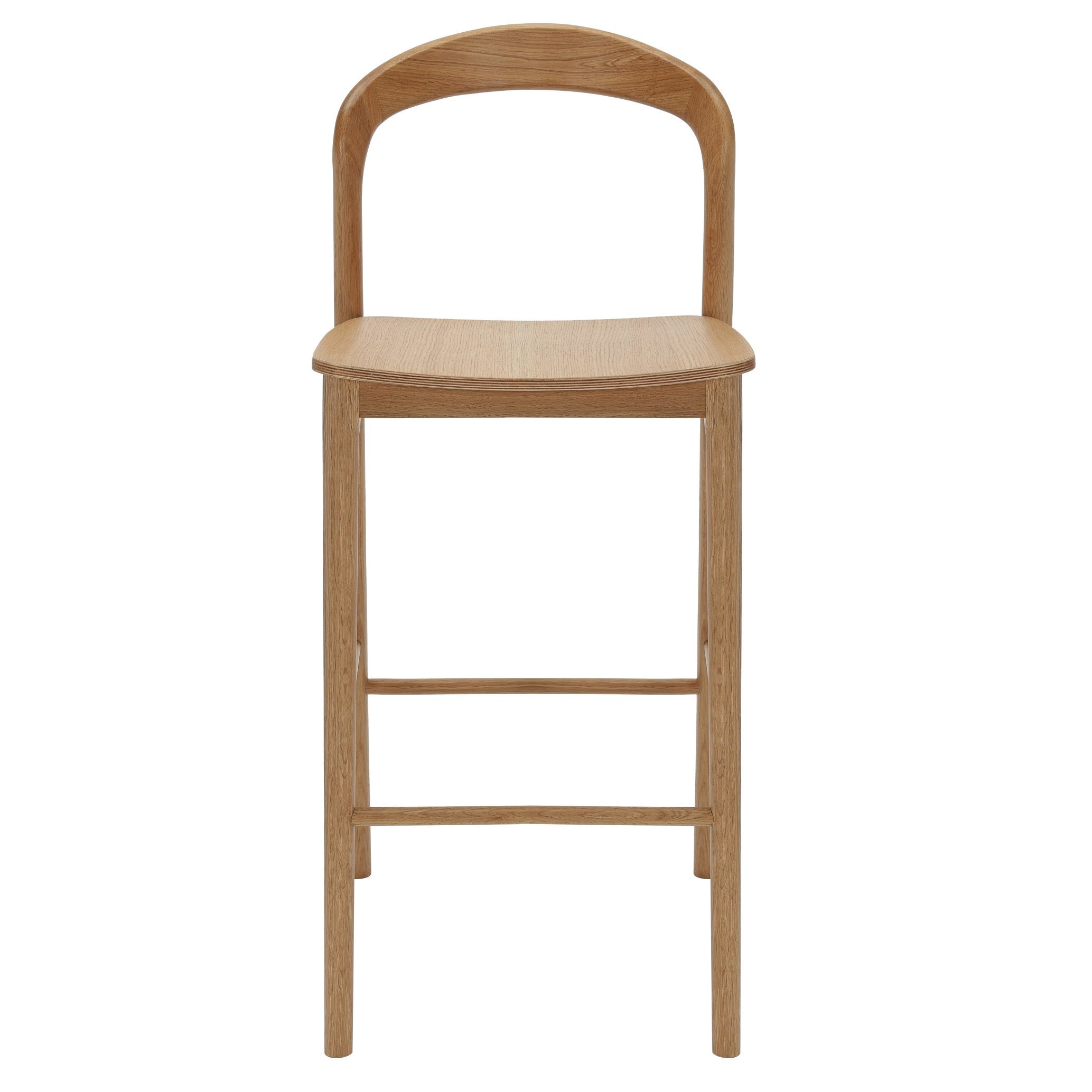 Nodo High Stool - American Oak
