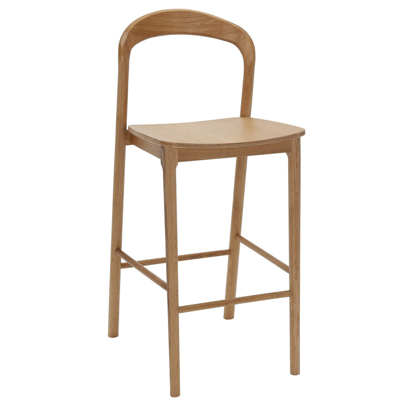 Nodo High Stool - American Oak